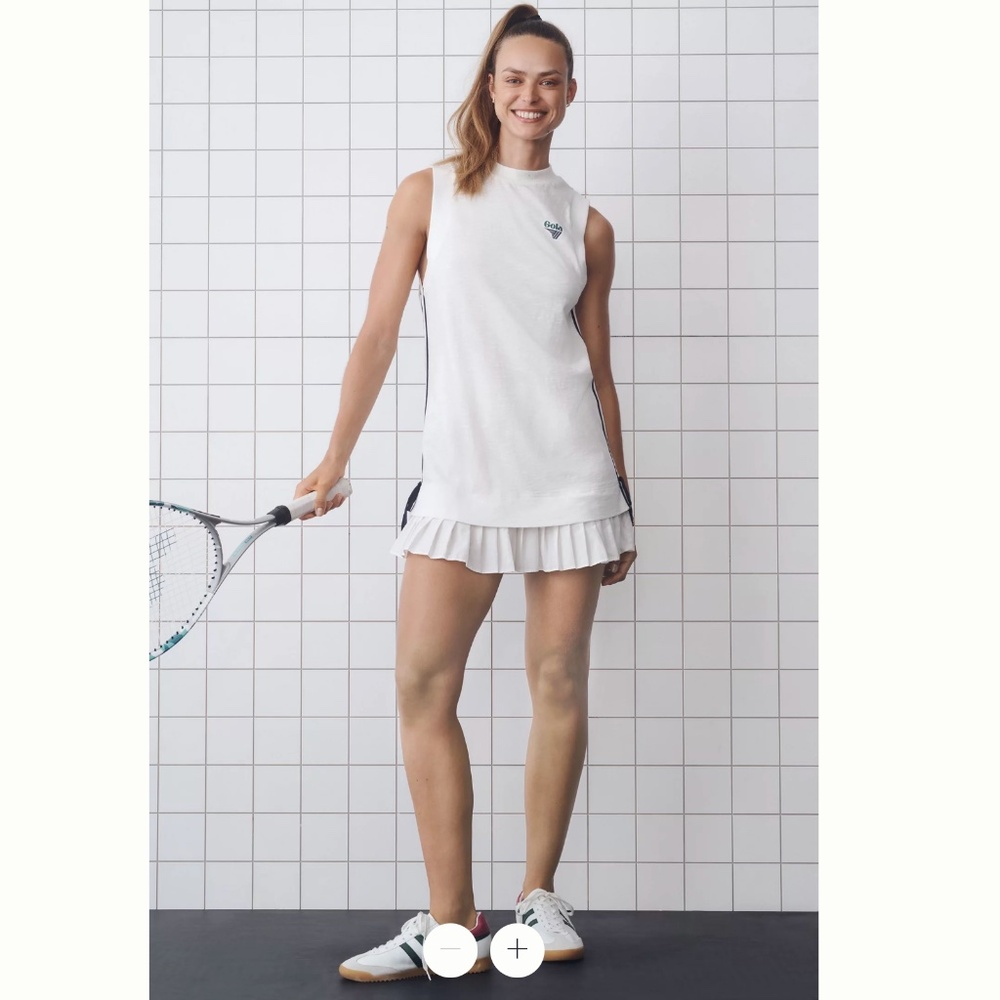 Anthropologie x Gola Layer Up Mini Dress- size XL